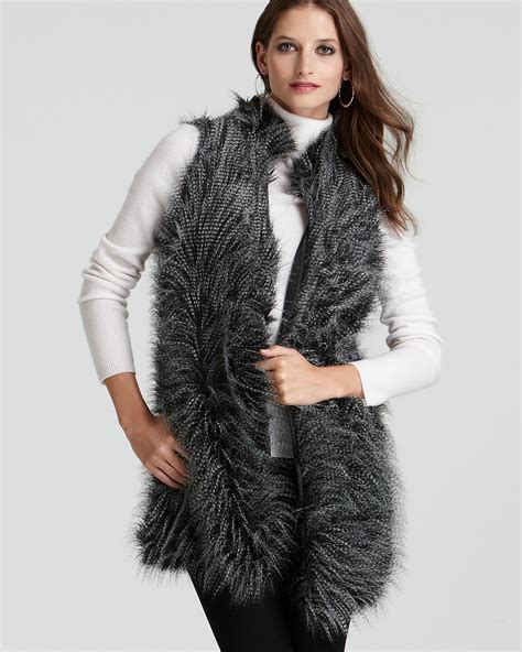 michael kors faux fur vest 100.00|Amazon.com: Michael Kors Faux Fur Coat.